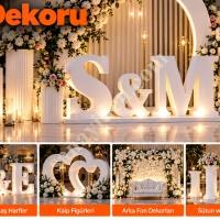 **KÖPÜK NİŞAN DEKORU TASARIM ÜRETİM VE UYGULAMA**,