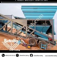 MOBİL BETON SANTRALİ, Maden Makinaları