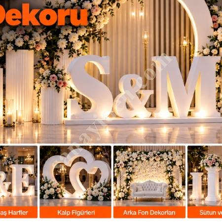 **KÖPÜK NİŞAN DEKORU TASARIM ÜRETİM VE UYGULAMA**, Yapı İnşaat