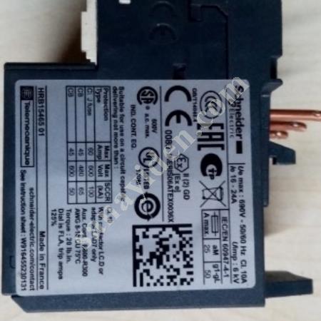 SATILIK TERMİK AŞIRI YÜK KORUMA RÖLESİ SCHNEİDER MARKA  LRD22 SERİ, Elektrik & Enerji