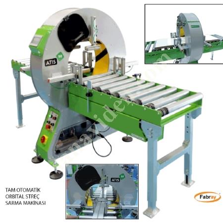 ATIS FULLY AUTOMATIC ORBITAL STRETCH WRAPPING MACHINE, Packaging Machines