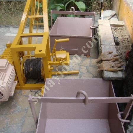 İNŞAAT ASANSÖRÜKARADENİZ MAKİNE 500KİLOYU KALDIRIYORYENİ SIFIR, Yapı İnşaat