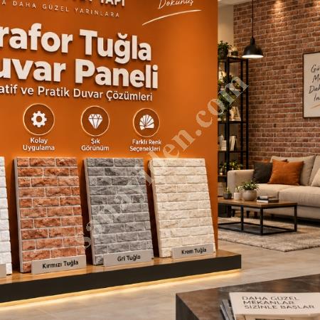 STRAFOR TUĞLA PANEL İLE ŞIK DUVAR TASARIMLARI, Yapı İnşaat