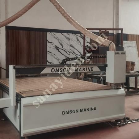 SAHİBİNDEN TEMİZ CNC ROUTER 2177X3038 / SERVOLU / VAKUM TABLALI, İş Makineleri