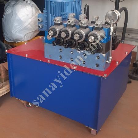 SATILIK HİDROLİK GÜÇ ÜNİTESİ 7.5 KW HİDROLİK SANTRAL, Makina