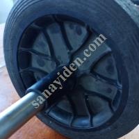 PLASTİC TRASH CONTAİNER GARBAGE TRUCK WHEEL PİPE, Metal