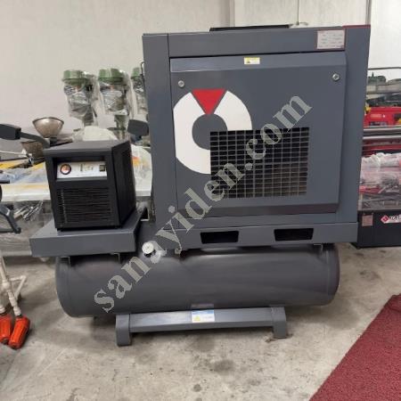 ÖZEN MARKA N 7 500 LT TANK ÜSTÜ VİDALI KOMPRESÖR, Makina