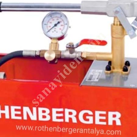 ROTHENBERGER TEST POMPASI ROTHENBERGER RP 50 ECO, Makina