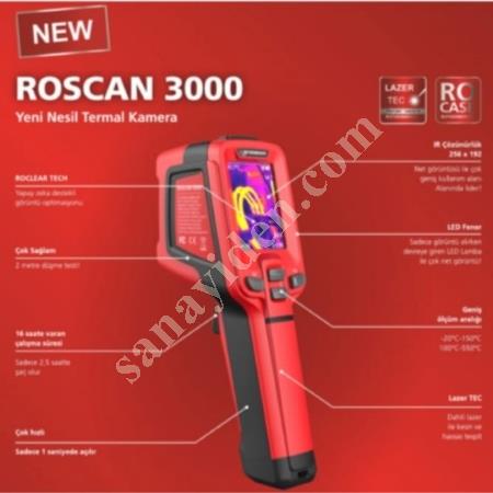 ROTHENBERGER ROSCAN 3000 TERMAL KAMERA (SU KAÇAĞI TESPİT CİHAZI), Makina