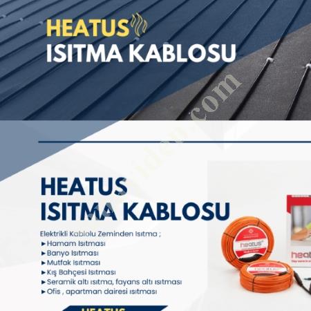ELEKTRİKLİ YERDEN ISITMA HEATUS ISITMA KABLOSU, Elektrik & Enerji