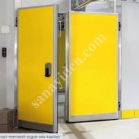 DOUBLE WING MONORAIL HINGED COLD ROOM DOORS,
