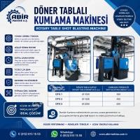 DÖNER TABLALI KUMLAMA MAKİNESİ – DÖKÜM, DÖVME VE HASSAS METAL PARÇALAR İÇİN-ABİR MAKİNE A.Ş.,