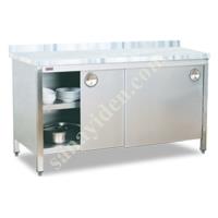 MARBLE TOP WORKBENCH WITH CABINET MAYAPAZ, Industrial Kitchen