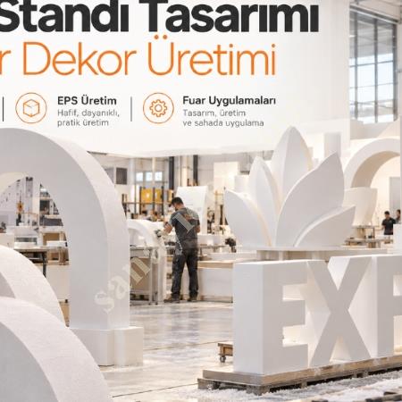 CUSTOM EXHIBITION STAND DECORATION AND FOAM PRODUCTION IN TURKEY, Yapı İnşaat