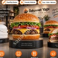 EPS HAMBURGER MAKETİ BÜYÜK BOY TANITIM ÜRÜNÜ,