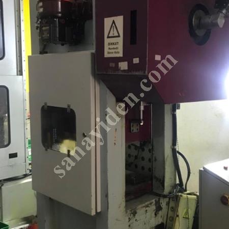 40 TON ŞAHİN MARKA LAMİNASYON PRESİ ÇALIŞIR DURUMDA TEK BİYELLİ PRES, Eksantrik Pres