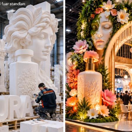 TRADE FAIR STAND DECORATION, 3D BRANDING AND GIANT PRODUCT PRODUCTION IN TURKEY, Yapı İnşaat