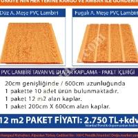 PVC LAMBİRİ DUVAR VE TAVAN KAPLAMA PLASTİK LAMBİRİ, Yapı İnşaat