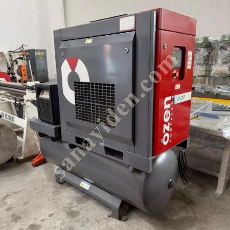 ÖZEN MARKA N 7 500 LT TANK ÜSTÜ VİDALI KOMPRESÖR, Makina