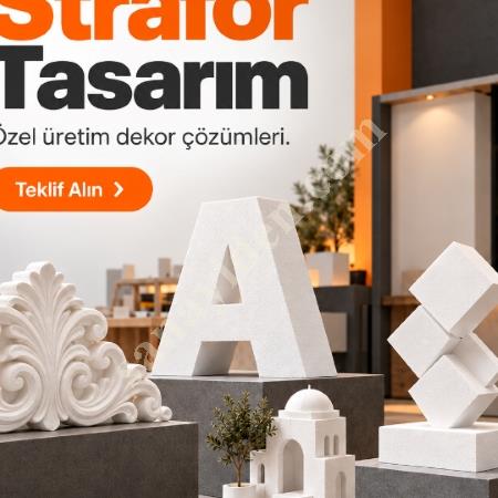 3D STRAFOR CNC KESİM VE ÖZEL TASARIM ÜRETİMİ, Yapı İnşaat