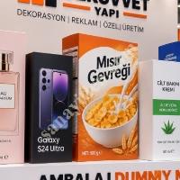 AMBALAJ DUMMY MAKETİ ÖZEL TASARIM ÜRÜN MODELİ,