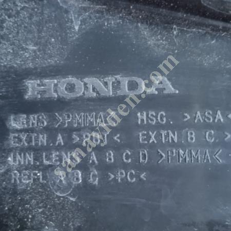 HONDA CİTY SAĞ ARKA STOP 2019-2024 MODEL, Oto & Y. Parça