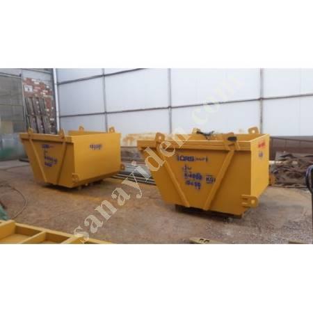 TOWER CRANE SAND - CHAMBER - WASTE HANDLING BUCKET, Building Construction