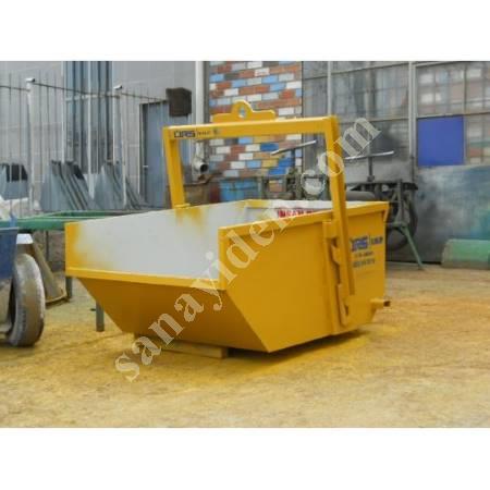 TOWER CRANE SAND - CHAMBER - WASTE HANDLING BUCKET, Building Construction