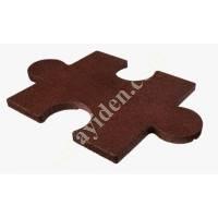 RUBBER FLOORING MATERIAL 40X40 PUZZLE,