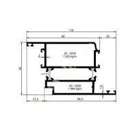 WIDE OPEN DOOR PRODUCTS | THERMAL INSULATION SERIES, Aliminium