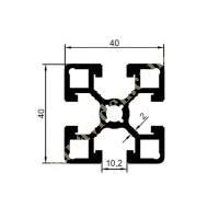 25-5789 / 40X40 AGIR SİGMA ÜRÜNLER | SİGMA PROFİLLERİ, Alüminyum