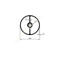 23-5335 / FOOT PROFILE PRODUCTS | FURNITURE PROFILES, Aliminium