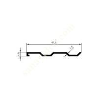 37-5639 / ROOF PRF. PRODUCTS | DILATATION AND ROOF PROFILES, Aliminium