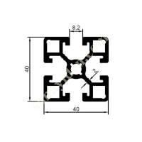 25-5531 / 40X40 AGIR SİGMA ÜRÜNLER | SİGMA PROFİLLERİ, Alüminyum