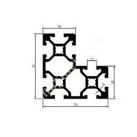 25-5552 / 70X70 L SİGMA ÜRÜNLER | SİGMA PROFİLLERİ, Alüminyum