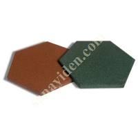 HEXAGON RUBBER FLOOR COATING MATERIAL, Rubber