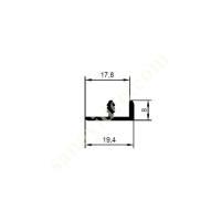 23-5363 / INTERMEDIATE PRODUCTS | FURNITURE PROFILES, Aliminium