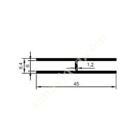 23-5376 / H CONNECTION PRODUCTS | FURNITURE PROFILES, Aliminium