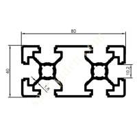 25-5540 / 40X80 LIGHT SIGMA PRODUCTS | SIGMA PROFILES, Aliminium