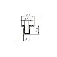 23-5372 / KAPAMA ÜRÜNLER | MOBİLYA PROFİLLERİ, Alüminyum