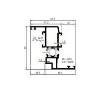 NARROW WING PRODUCTS | THERMAL INSULATION SERIES, Aliminium