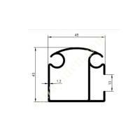 30-6186 / TENTE PRF. PRODUCTS | AWNING PROFILES, Aliminium