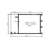 KANAT ÜRÜNLER | C-50 C-60 SERİSİ, Alüminyum