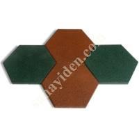 HEXAGON RUBBER FLOOR COATING MATERIAL, Rubber