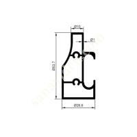 28-5584 / DUŞA KABİN PRF. ÜRÜNLER | DUŞ KABİN PROFİLLERİ, Alüminyum