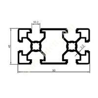 25-5544 / 45X90 LIGHT SIGMA PRODUCTS | SIGMA PROFILES, Aliminium