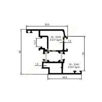 PVC WIDE WING PRODUCTS | THERMAL INSULATION SERIES, Aliminium