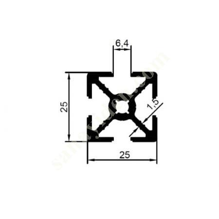 25-5525 / 25X25 SIGMA PRODUCTS | SIGMA PROFILES, Aliminium