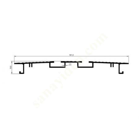 13-5662 / THRESHOLD PRF. PRODUCTS | STAIR AND THRESHOLD PROFILES, Aliminium