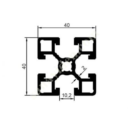 25-5789 / 40X40 HEAVY SIGMA PRODUCTS | SIGMA PROFILES, Aliminium